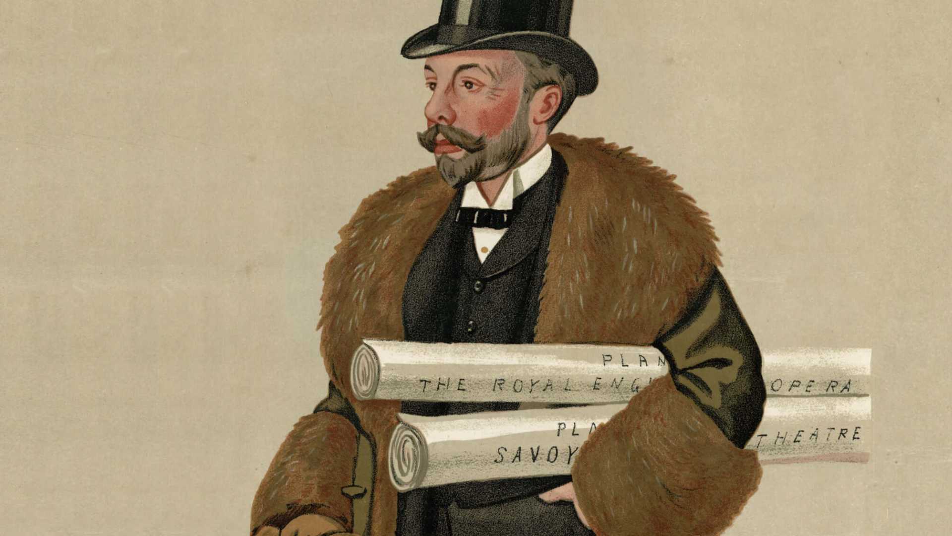 Picture featuring Impresario Richard D’Oyly Carte opening the Savoy Hotel