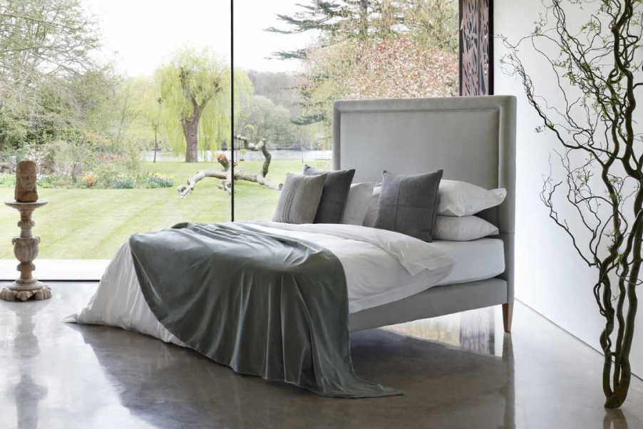 savoir bed featuring the all no4 vegan bed set